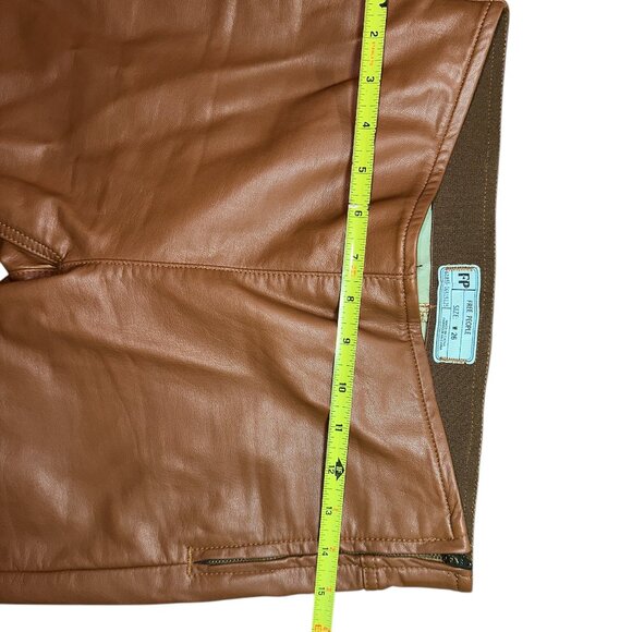 Free People Penny Pull On Flare | Cognac | Size 26 - Picture 6 of 8